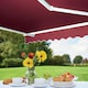 image 2 of Greenhurst Royal Red retractable awning | Red | 2.5m | 1
