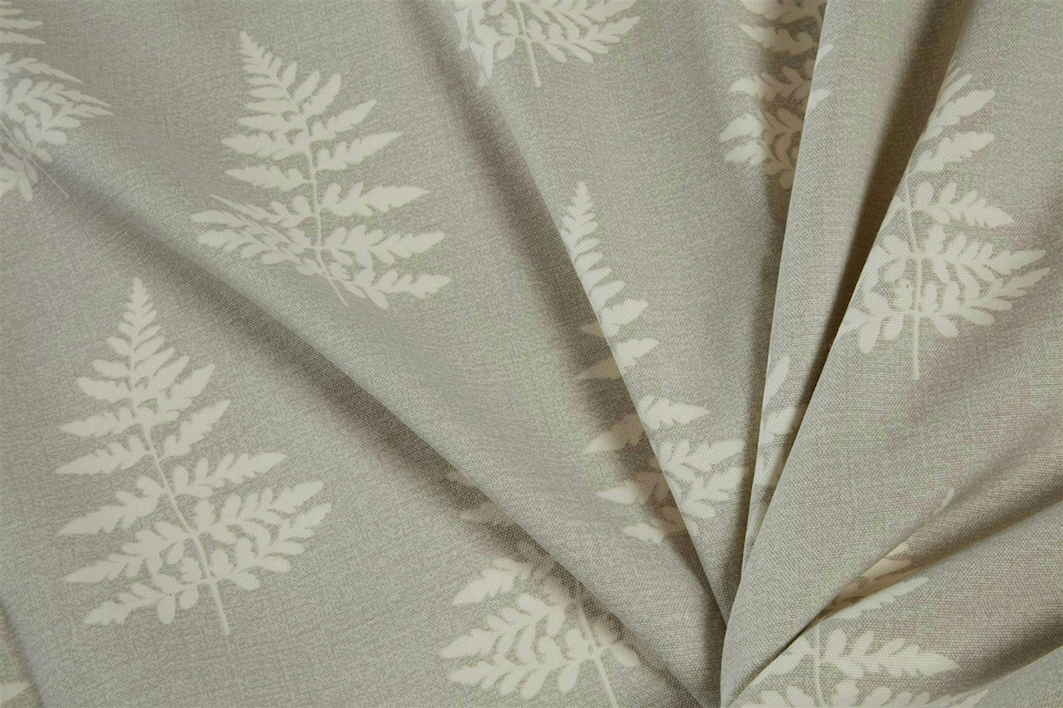 image 1 of Esher Eyelet Curtains - Grey - 168cm x 137cm