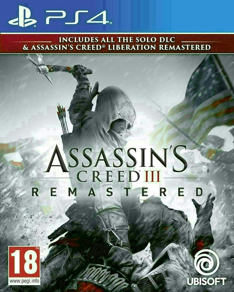 image 1 of Assassin's Creed III (3) & Liberation Remastered  PS4