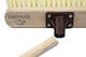 image 8 of Sweeping Brush Indoor Kitchen Broom with Soft Crimped Synthetic Bristles and Wooden Handle