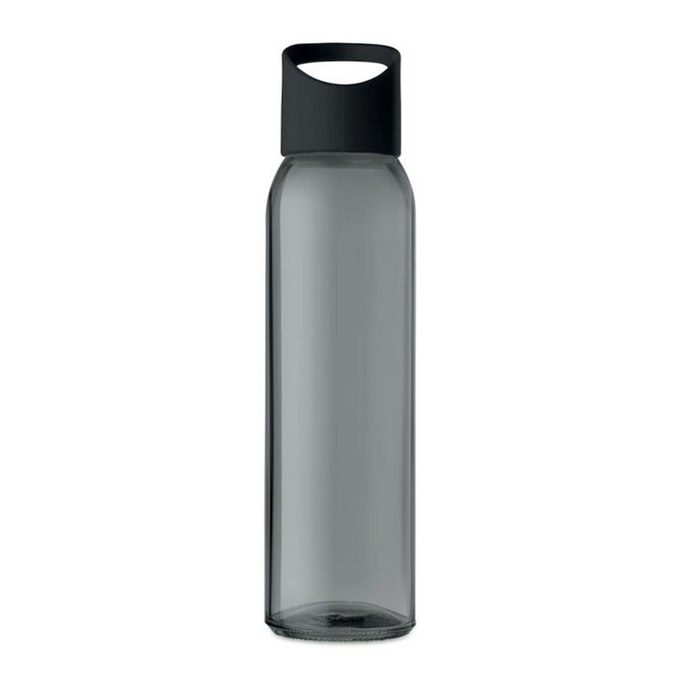 image 1 of MidOcean Praga Glass 470ml Bottle - Black - One Size Black | One Size