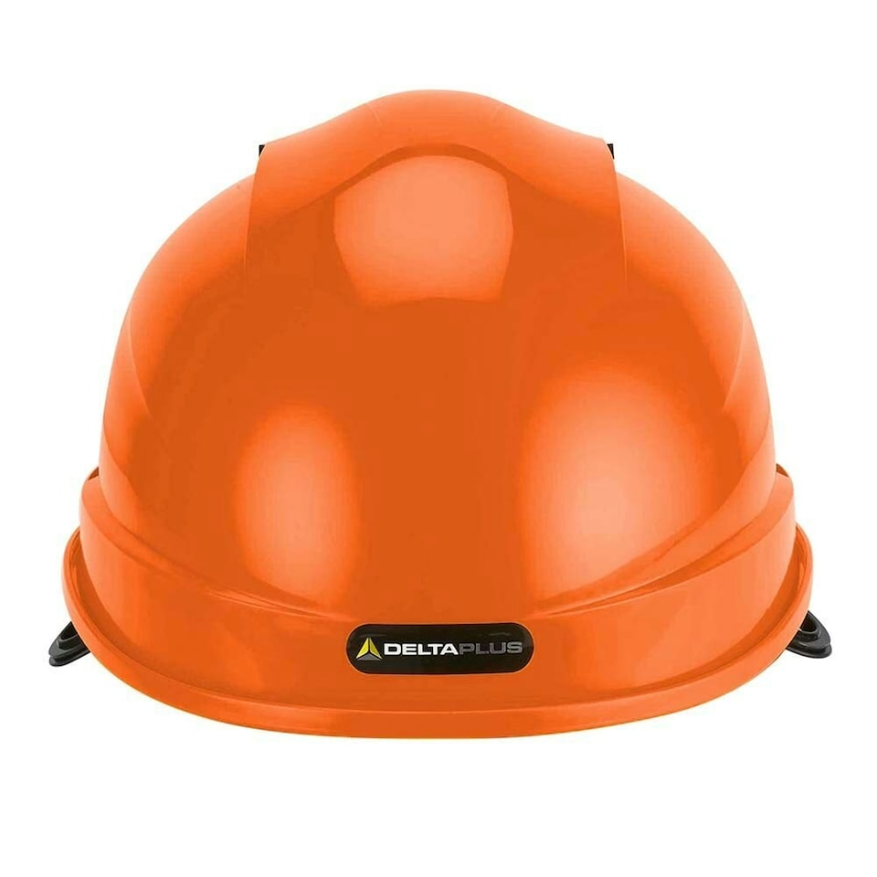 image 1 of Delta Plus Quartz Rotor Ventilated Safety Work Helmet - Orange - One Size | Orange | One Size