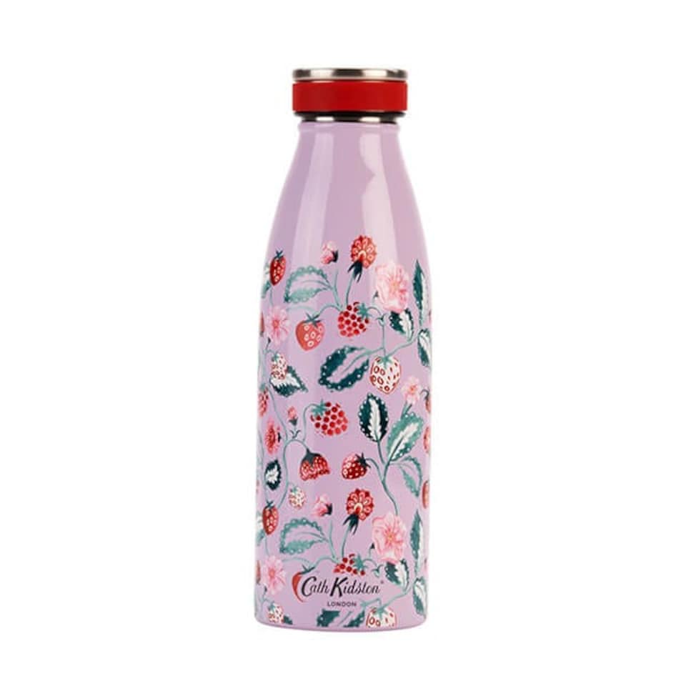 image 1 of Cath Kidston Raspberry 460ml Water Bottle