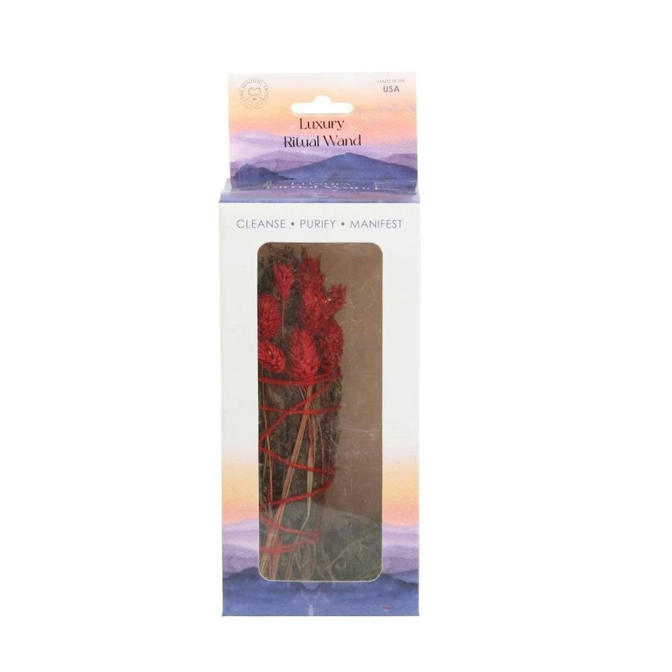 image 1 of Something Different Yerba Santa Sage Rosemary Smudge Stick Wand - Red/Brown - One Size