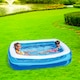 image 6 of Rectangular Inflatable Swimming Pool Family Paddling Pool for Garden Fun small