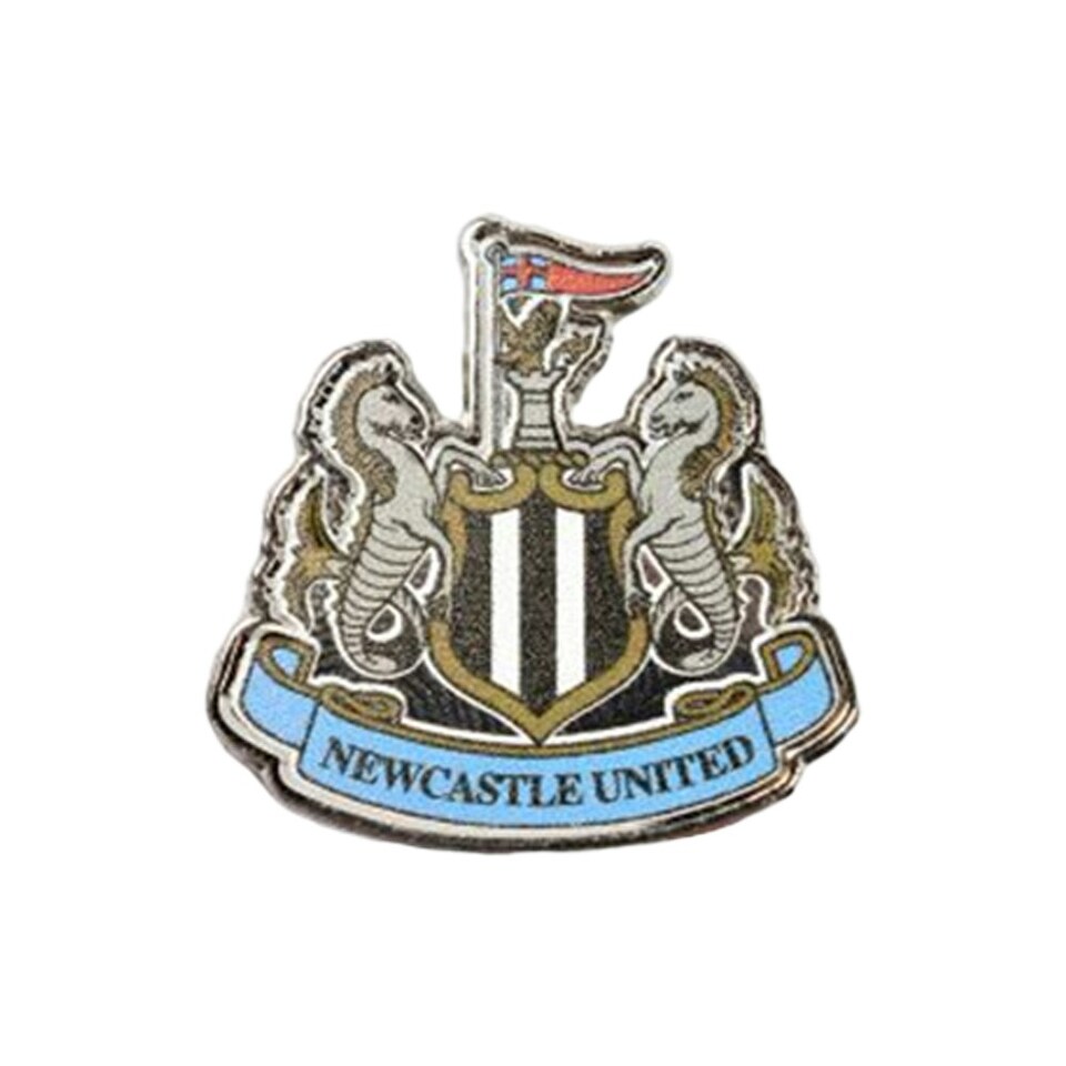 image 1 of Newcastle United FC Badge - Black/White/Blue/Gold - One Size