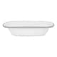 image 1 of Argon Tableware White Enamel Pie Dish - 20cm - Grey