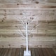 image 6 of 1.5m (5ft) Indoor Outdoor Christmas Lit Birch Tree with 64 Warm White LEDs