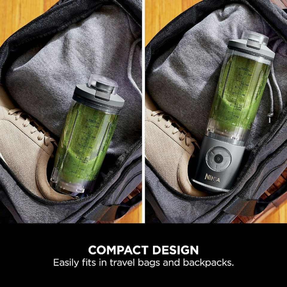 image 1 of Ninja Blast Max Portable Blender in Grey BC251UKGY Grey