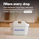 image 5 of AQUAPHOR 3.8L Lago White with 3 x 200 litre Maxfor+ Filter | White