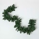 image 1 of Homescapes Plain Green Artificial Christmas Long Garland, 180cm