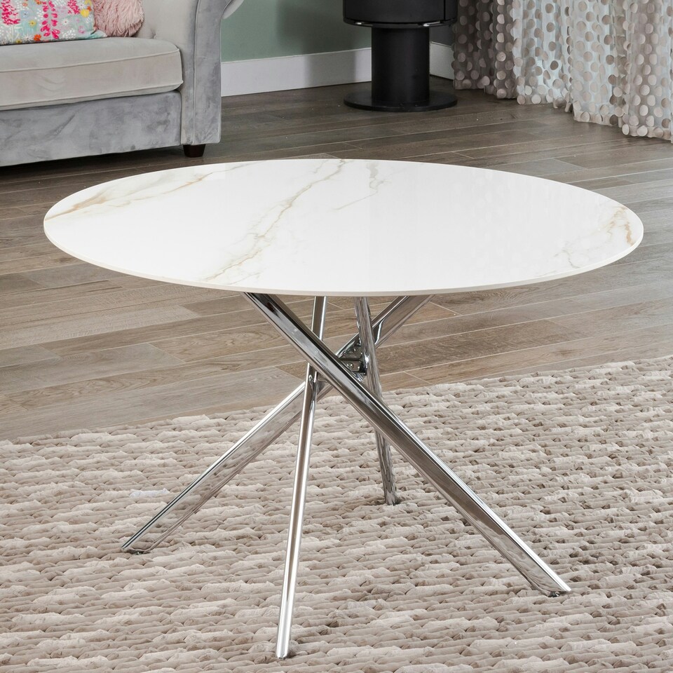 image 1 of Caserta 120cm Diamater Dining Table