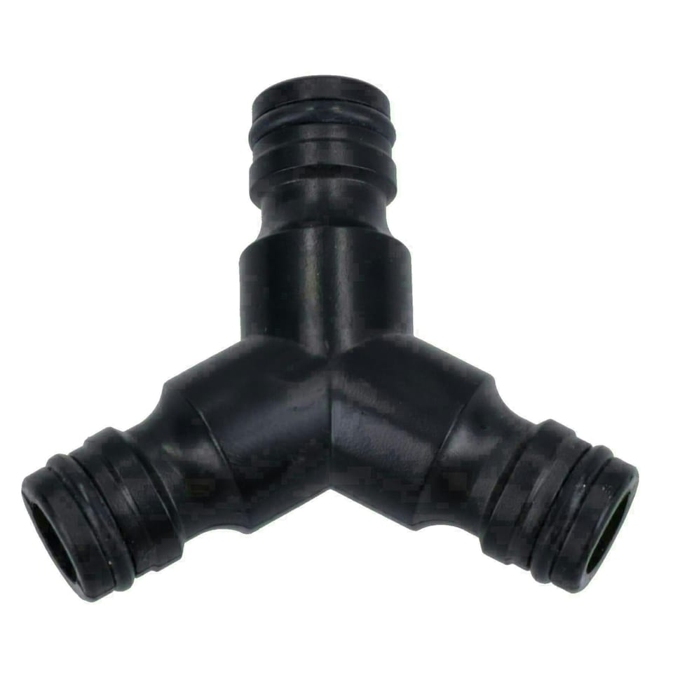image 1 of 3 Way Garden Hose Pipe Coupler Connector Joiner Watering Water Pipes 20pc