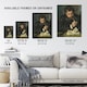 image 3 of Claude Monet Portrait Renoir Vintage Wall Art Poster Print 12X16"