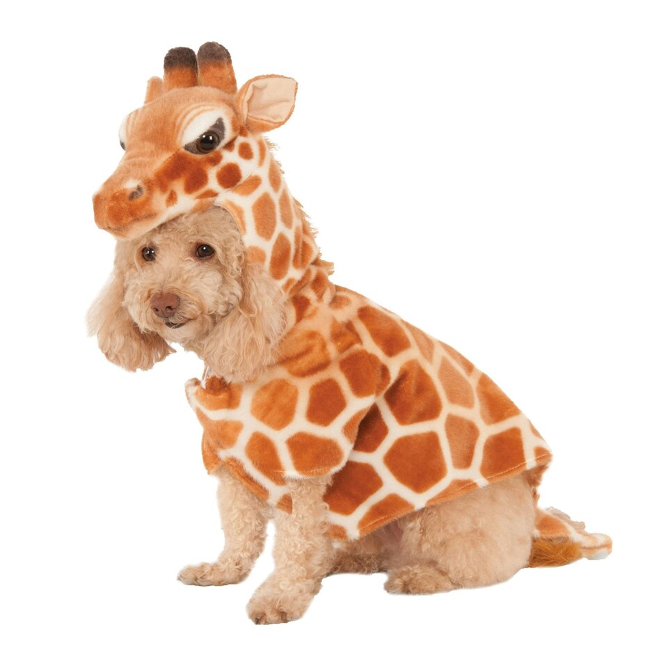 image 1 of Bristol Novelty Giraffe Dog Costume - Brown/White - S