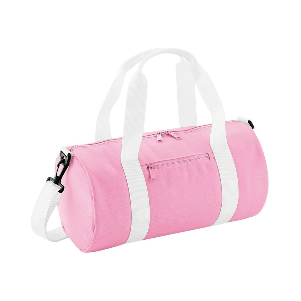 Bagbase Mini Holdall - Classic Pink/White - One Size