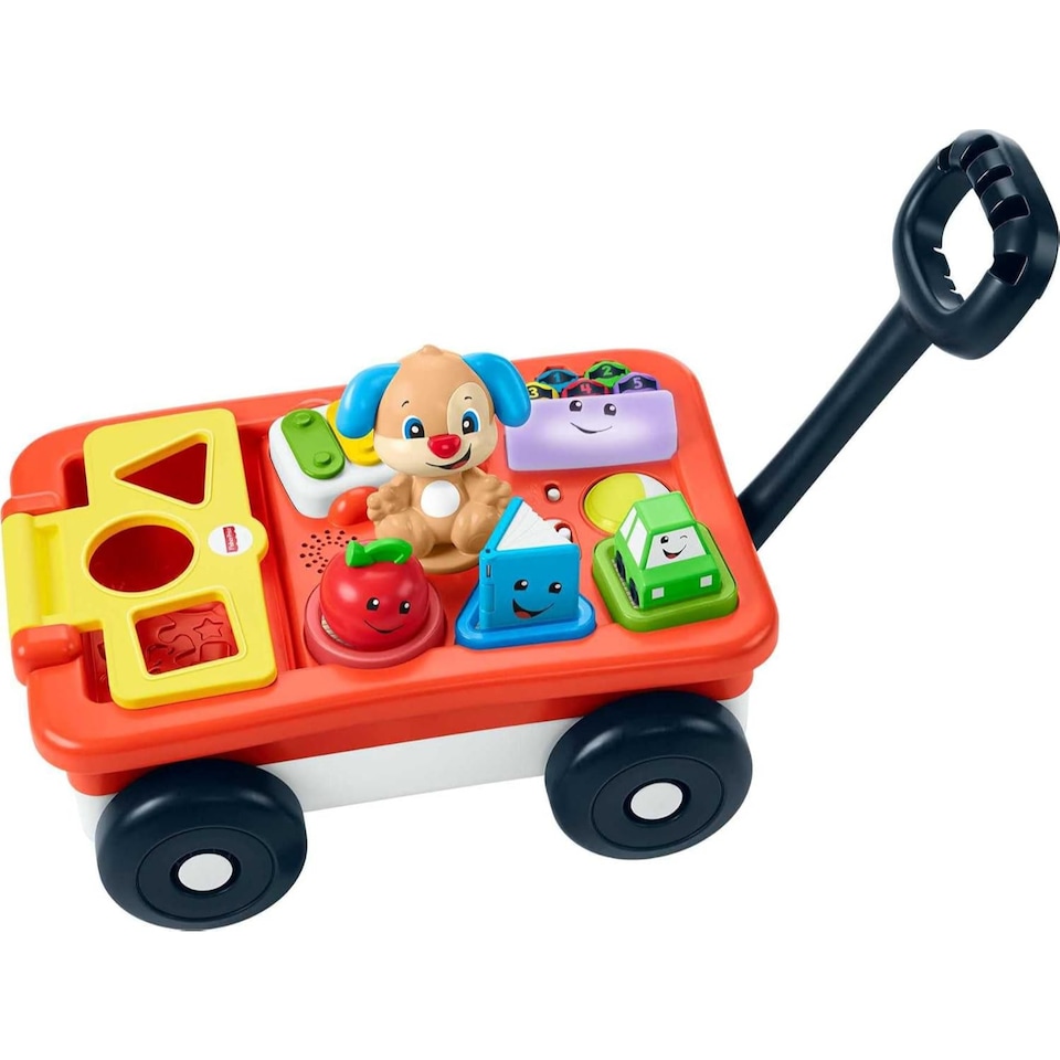 image 1 of Fisher Price Laugh And Learn Pull And Play Wagon