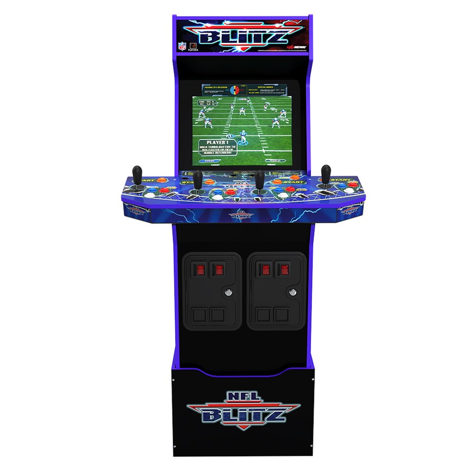 image 1 of Arcade 1Up - NFL Blitz 3-in-1 Wifi Enabled Arcade Machine | Multi | XL