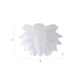 image 7 of ValueLights Modern Intricate Design White Ceiling Pendant Light Shade