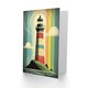 image 2 of Modern Lighthouse Seascape Seaside Him Her Birthday Card