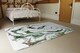 image 3 of Gold & Green Marble Rug | Multi