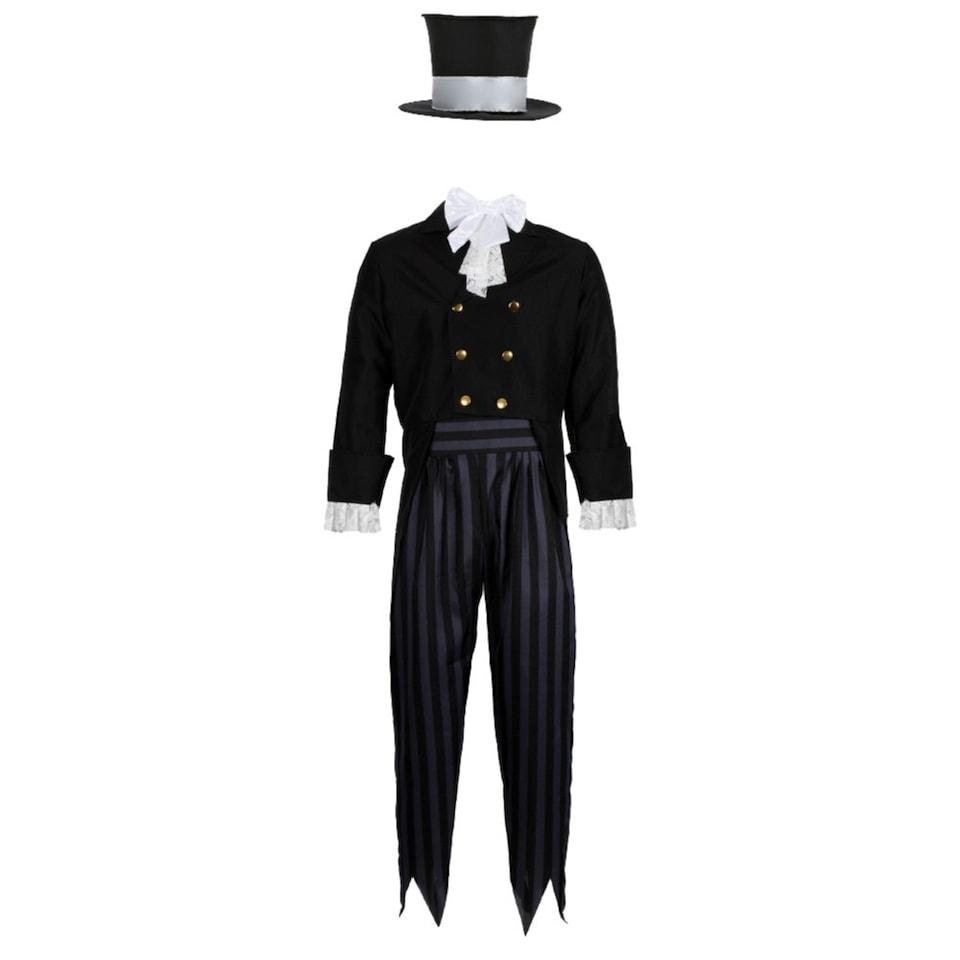 image 1 of Corpse Groom Costume | Black | XL