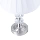 image 3 of Contemporary Satin Nickel Power Saving and Eco Friendly LED Touch Table Lamp | Silver | Satin Nickel | 1