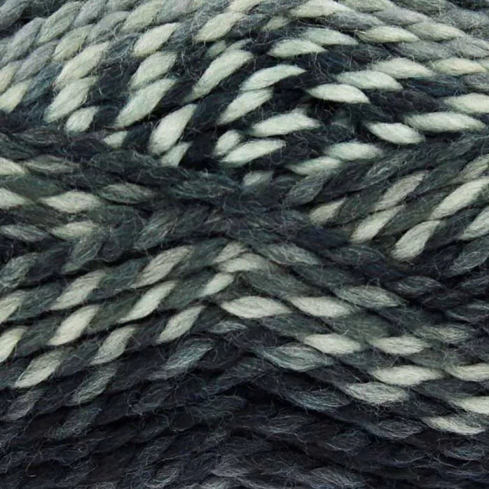 King Cole Grey Explorer Super Chunky Yarn (Value Pack 12 x 100g Balls) For Crochet, Knitting - 80m per ball