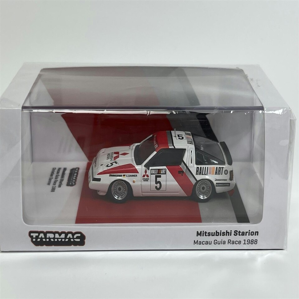 image 1 of Mitsubishi Starion Macau Guia Race 1988 Christian Danner #5 1:64 Tarmac Works T6405588MGP05