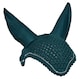 image 2 of Rhinegold Diamante Fly Hood/Noise Muffler | Black | Size: Full
Colour: Black