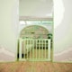 image 2 of Bettacare SafeStep Dog Gate, White, 68cm - 75cm, Extra Low Walkthrough, Pressure Fit Safety Gate, Pet Gate for Stairs and Doors