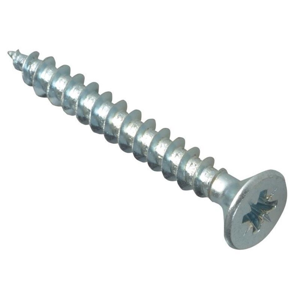 Forgefix Multi-purpose Screws, Pozi, Csk, Zp - Multi Colour - 5 x 400mm