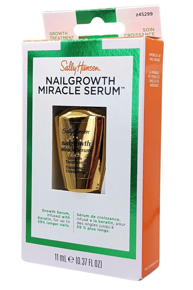 image 1 of Sally Hansen Nailgrowth Miracle Serum 11ml infused with Keratin