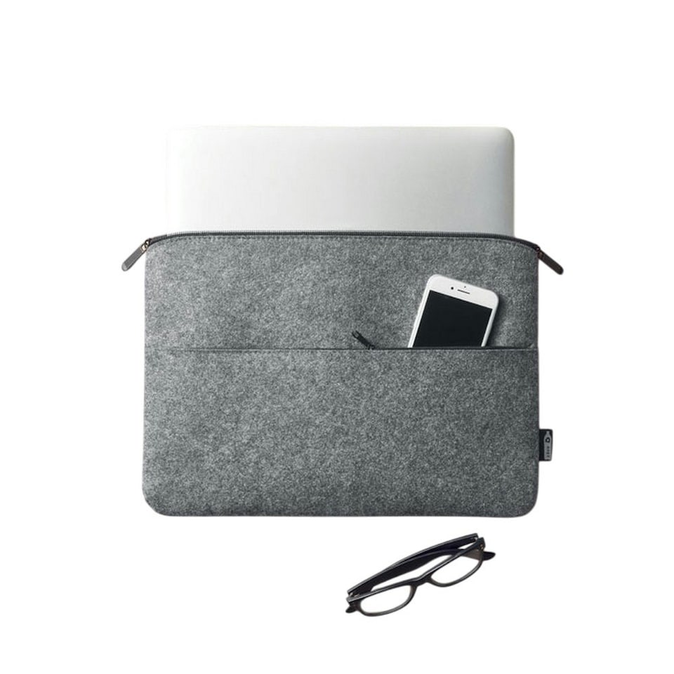 image 1 of MidOcean Toplo RPET Laptop Sleeve - Grey - One Size | Multi