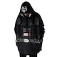 image 1 of Star Wars Unisex Adult Darth Vader Blanket Hoodie - Black - One Size