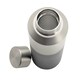 image 2 of XD Collection Fluid Recycled Stainless Steel 600ml Water Bottle - Black - One Size Black | One Size