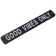 image 5 of Good Vibes Only Cast Iron Sign Plaque Wall Door Fence House Garden Yard Bar