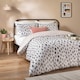 image 1 of Duvet Day Robi Printed Soft Touch Duvet Cover Set | White | Linen/Charcoal | King | 1