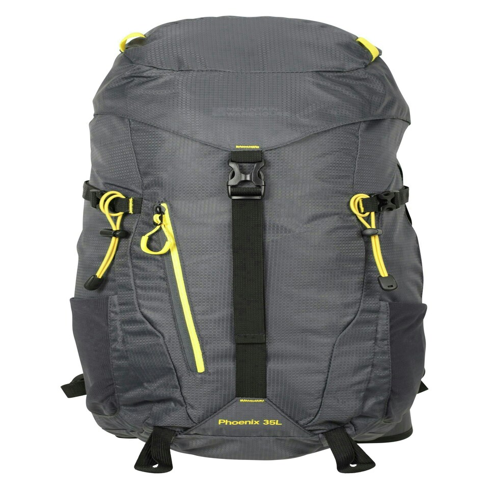 image 1 of Mountain Warehouse Phoenix Extreme Backpack Waterproof Rain Cover Hiking Bag Grey