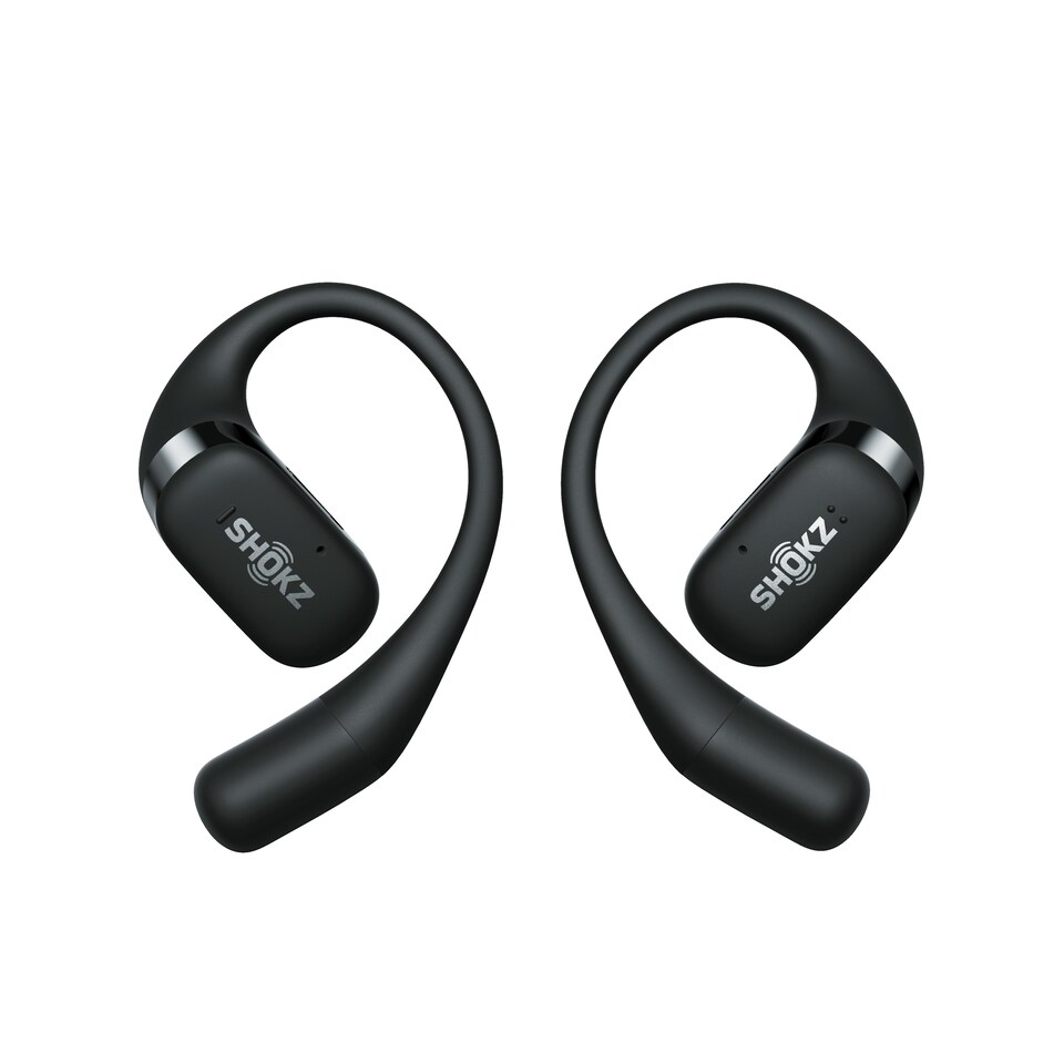 image 1 of SHOKZ OPENFIT BLACK SPORTS HEADPHONES