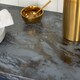 image 4 of Sticky Back Plastic Romeo Gold Marble Effect Kitchen Self-adhesive Vinyl Wrap for Cupboards, Doors and Worktops 67.5cm x 2m - d-c-fix