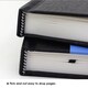 image 8 of Sketch Book 80 Sheets with Elastic Closure and Bookmark 13.9 x 20cm
