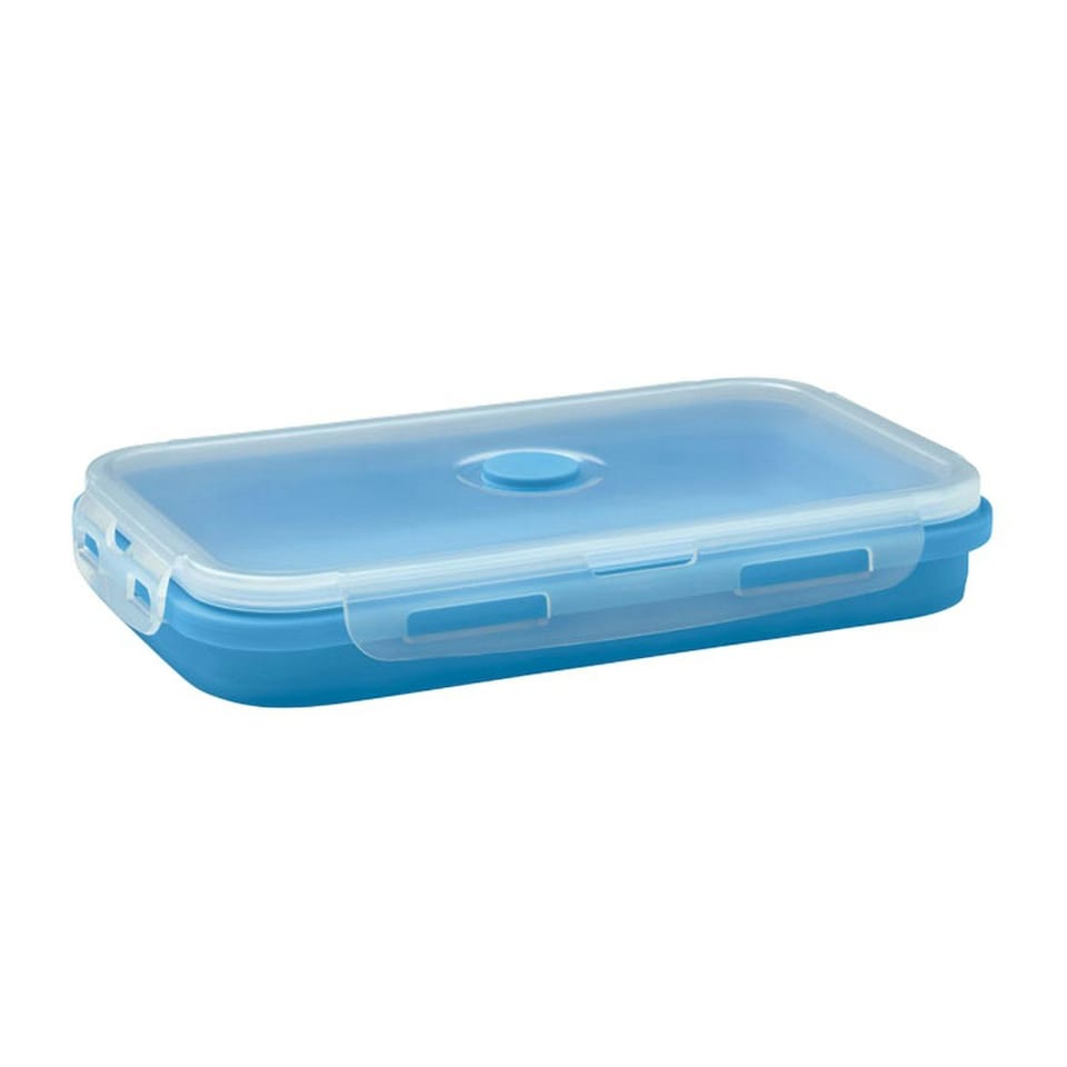 image 1 of MidOcean Kolapso Silicone Collapsible Lunch Box - Baby Blue - One Size