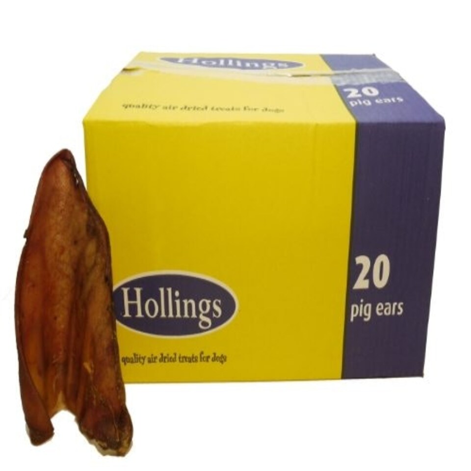 Hollings Pig Ears (Pack of 20)