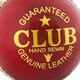 image 3 of Readers Mens Club Leather Cricket Ball - Red - One Size