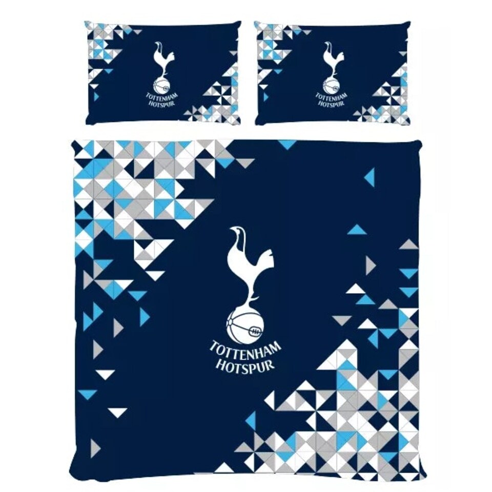 image 1 of Tottenham FC Particle Double Duvet Cover Set Blue | Double
