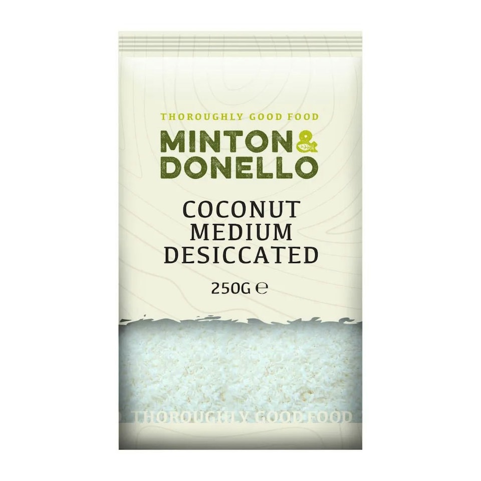 image 1 of Minton & Donello Medium Desiccated Coconut 6 x 250g