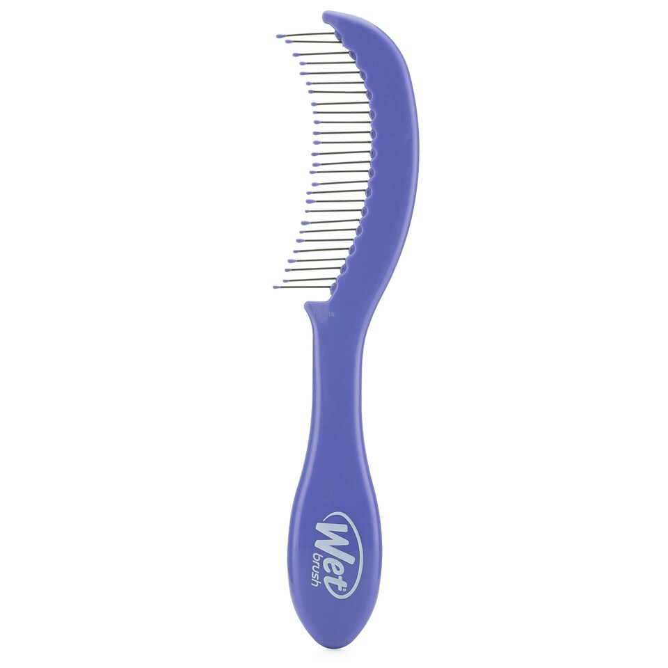 image 1 of WetBrush Custom Care Detangling Comb, Purple, For Fine Hair