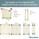 image 2 of Bettacare Wooden Dog Pen, Hexagon, 6 x 80cm, Natural Wood, 76cm High, Dog Pen for Pets Dogs and Puppy, Dog Playpen Cream
