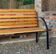 image 5 of Ambleside 2 Person Outdoor Metal Wooden Garden Patio Bench